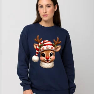 Sudadera Alce Navideño