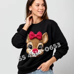 Sudadera Venadito Navideño