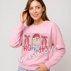 Sudadera Rosa JO JO JO