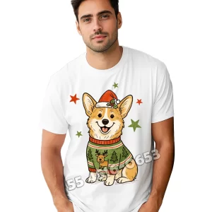 Playera Perrito Corgi