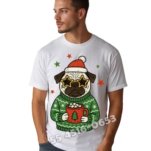 Playera Perrito Pug